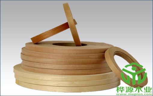 1mm楸木皮封邊條加厚定做，家具封邊條廠家直銷